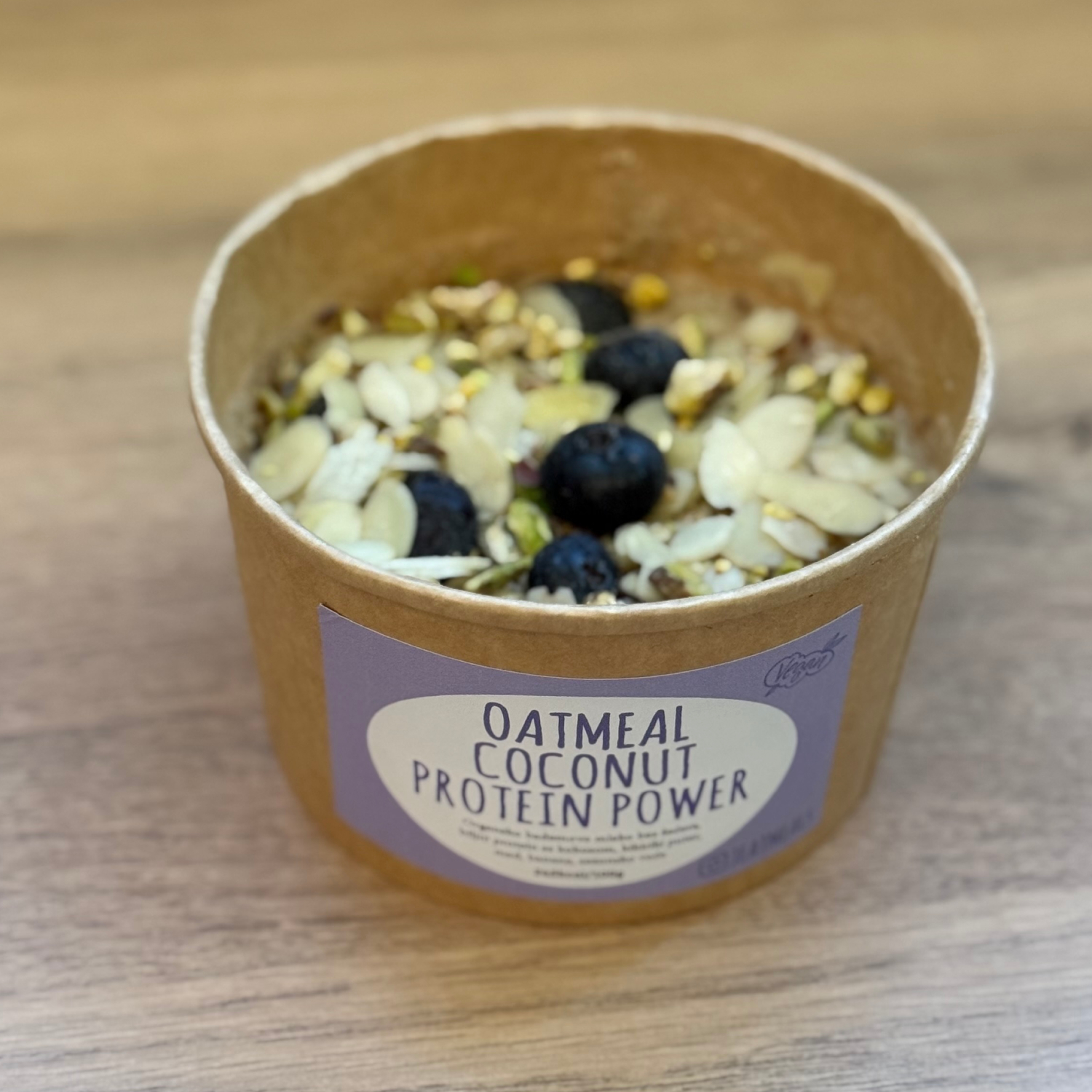 Ovsena proteinska kaša kokos
